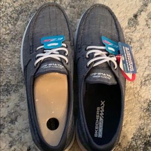Skechers Denim Boat Shoe- Size women’s 7.5